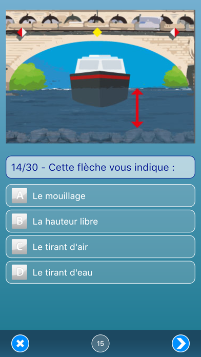 Screenshot #3 pour Permis bateau fluvial