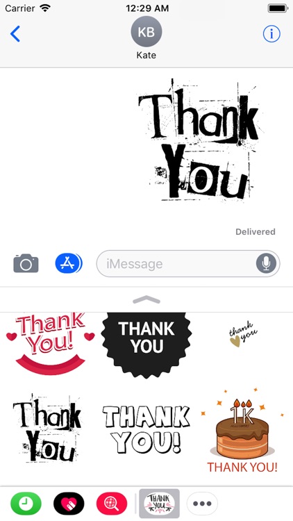 Thank You Stickers 2018