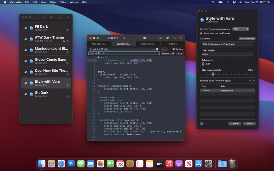 #5. Cascadea (macOS) 由: Mike Freuden
