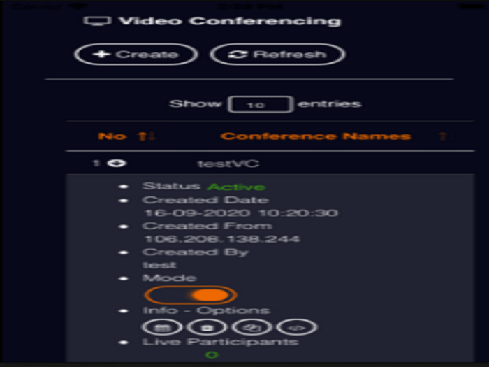 Livebox Video Conference