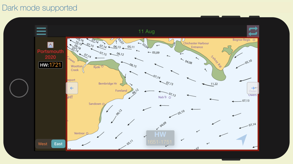 #10. iStreams Solent (iOS) 由: Navtech Software