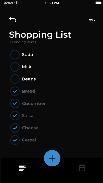 Jottin: Simple To-Do Tasks iPhone screenshot 3 - Productivity app