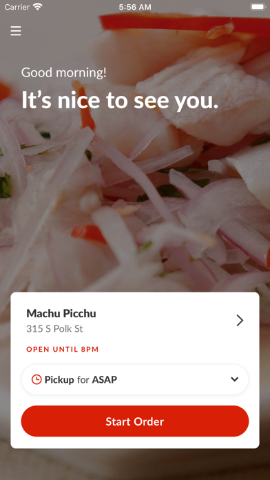 Machu Picchu Restaurant Screenshot 2 - AppWisp.com Machu Picchu Restaurant Screenshot 2 - AppWisp.com