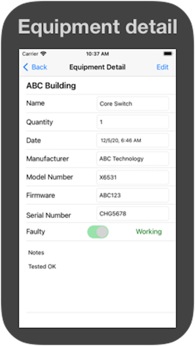 Screenshot #2 pour Equiplist