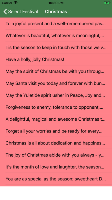 All Festival SMS and Greetings Screenshot