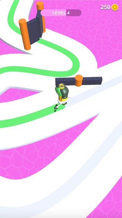 Shoe race: Pencil rush run 3D Screenshot