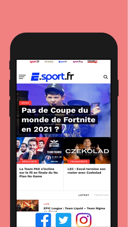 Sport.fr: l'actu sports direct