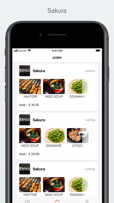 Sakura - Restaurant Screenshot