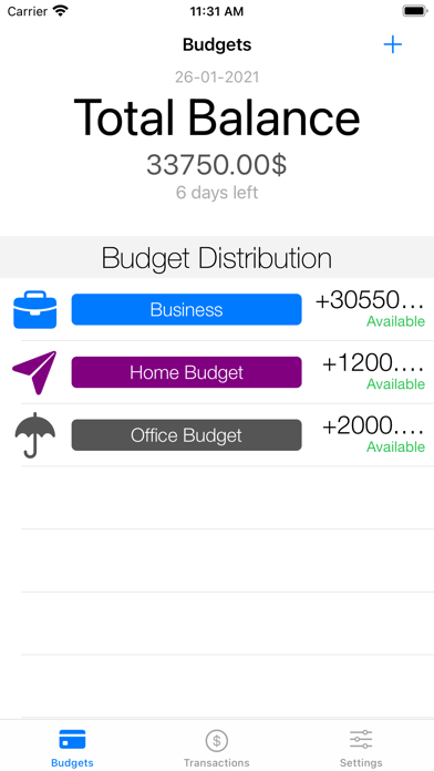 Screenshot #2 pour Stay on Budget