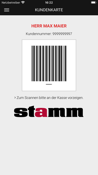 Stamm Screenshot