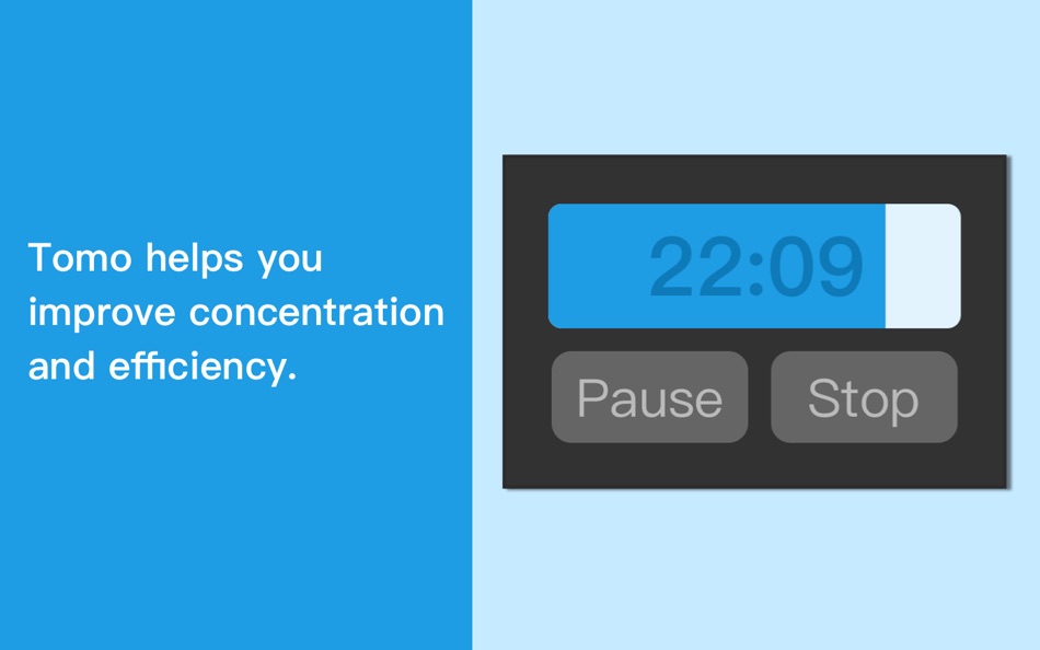 #1. Tomo-Simple Focus Clock (macOS) 由: 阳 张