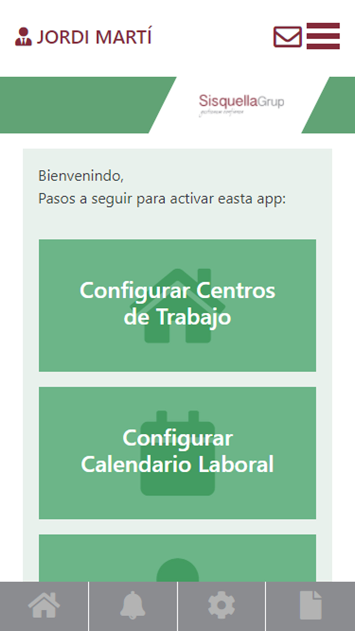 Control Horario Sisquella