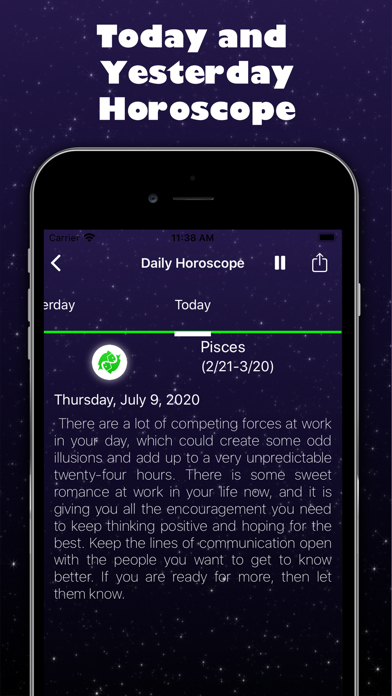 Screenshot #3 pour Horoscope⊰