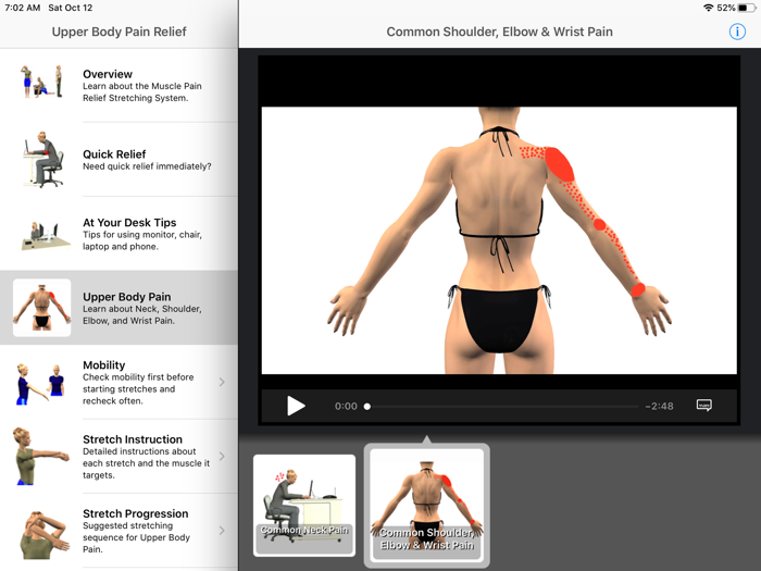 Stretch for Pain Relief Upper