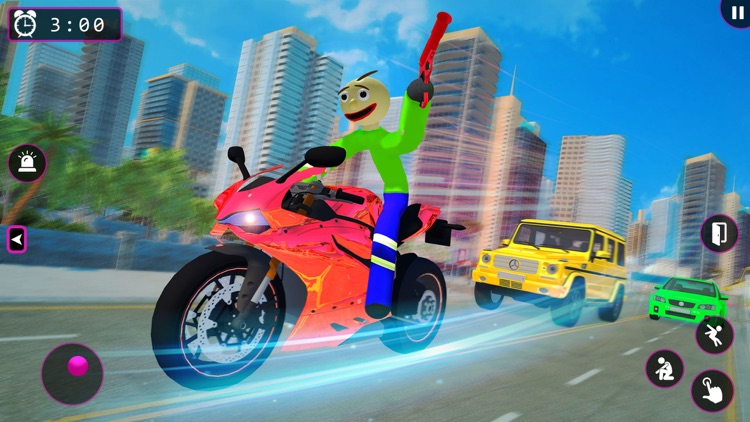 Baldi Stickman City Hero screenshot-3