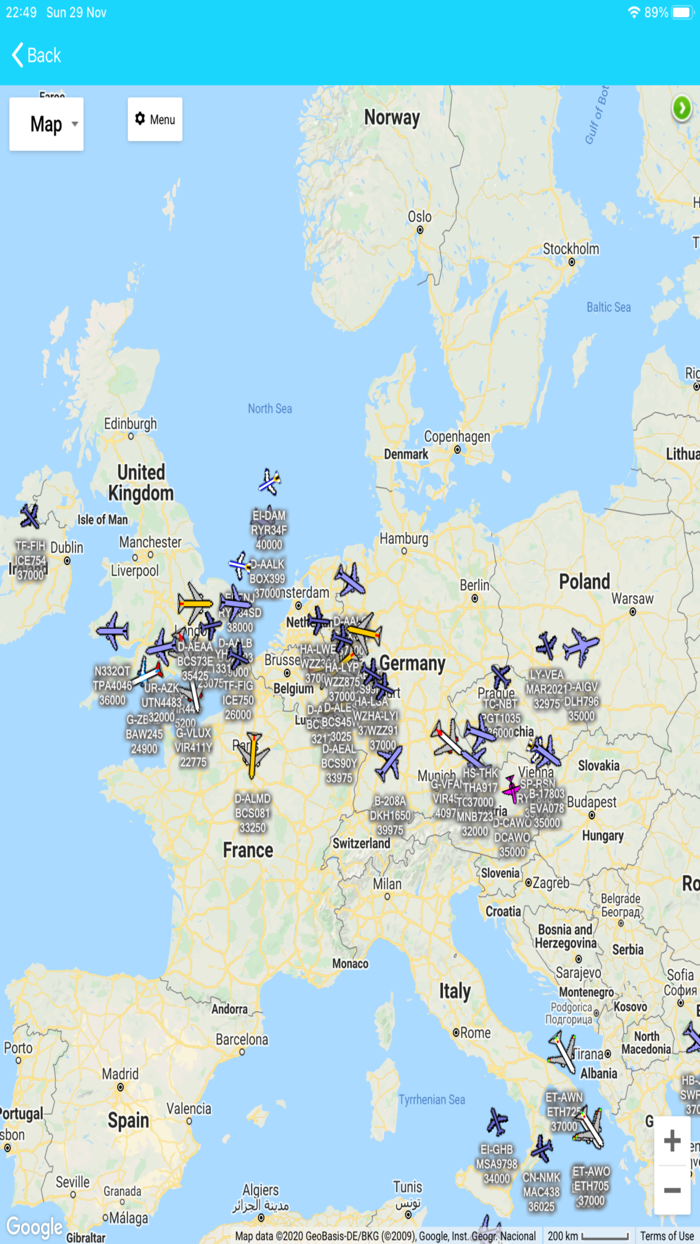 Sky Scan World Plane Tracker