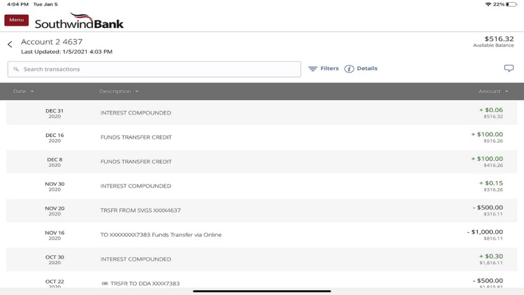 Southwind Bank screenshot-3