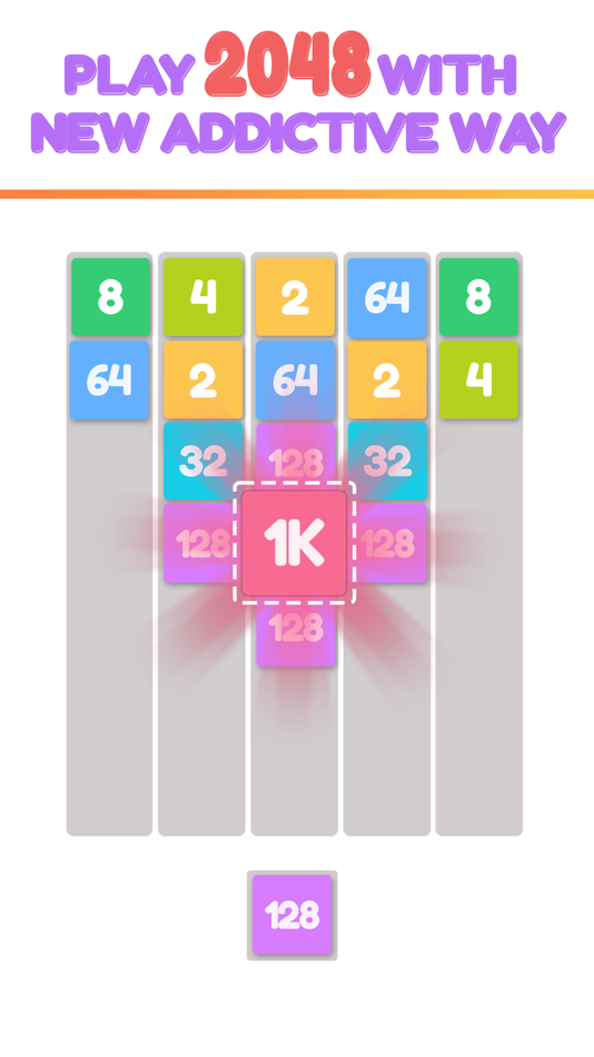 #5. 2048 Shoot N Merge: Brick Game (iOS) 由: Thai Nguyen
