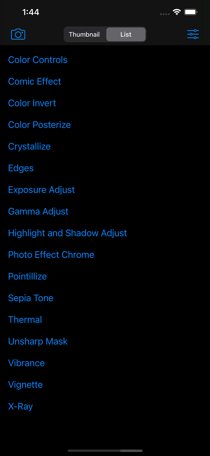 Image Filter Photo Editor Tool
