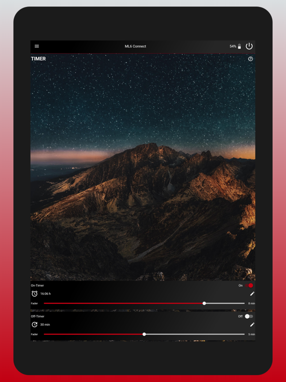 Ledlenser Connect iPad screenshot 3 - Sports app