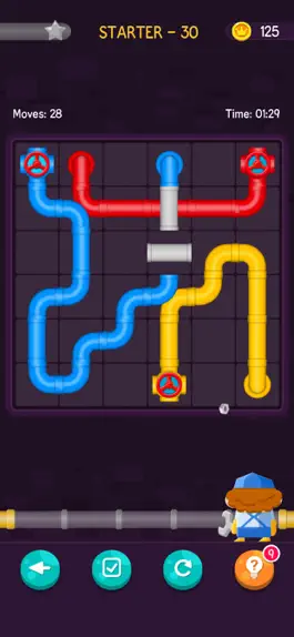 Game screenshot Pipe Lines Puzzle hack