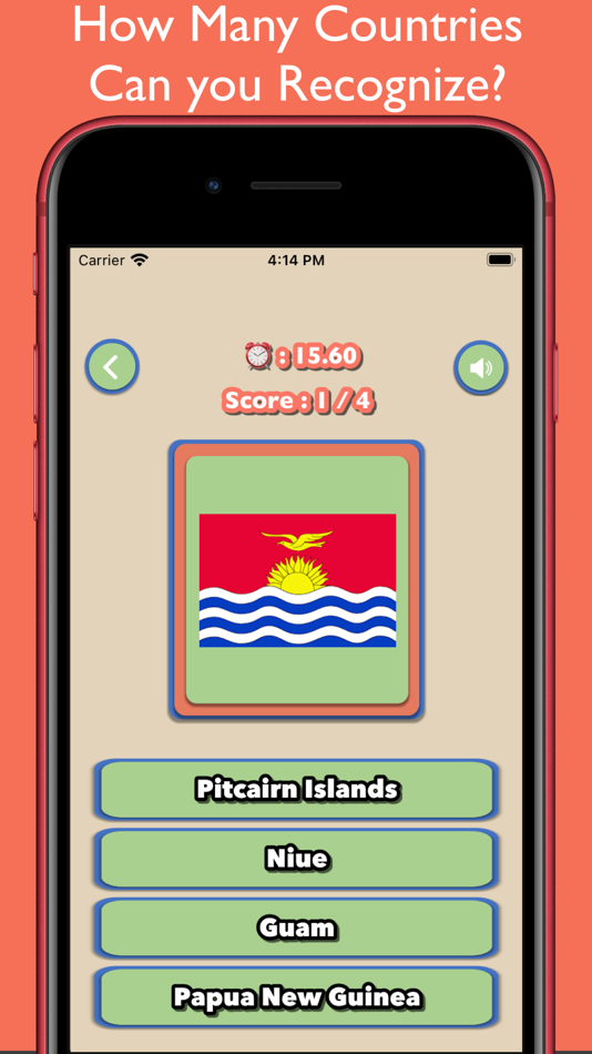 #1. Flag Quiz: World Flags (iOS) 由: WALABOK LLC