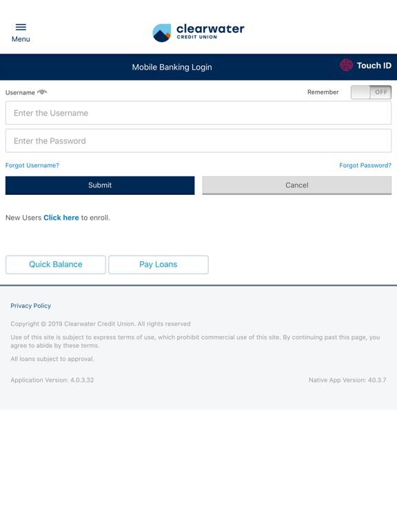 Screenshot #4 pour Clearwater Mobile