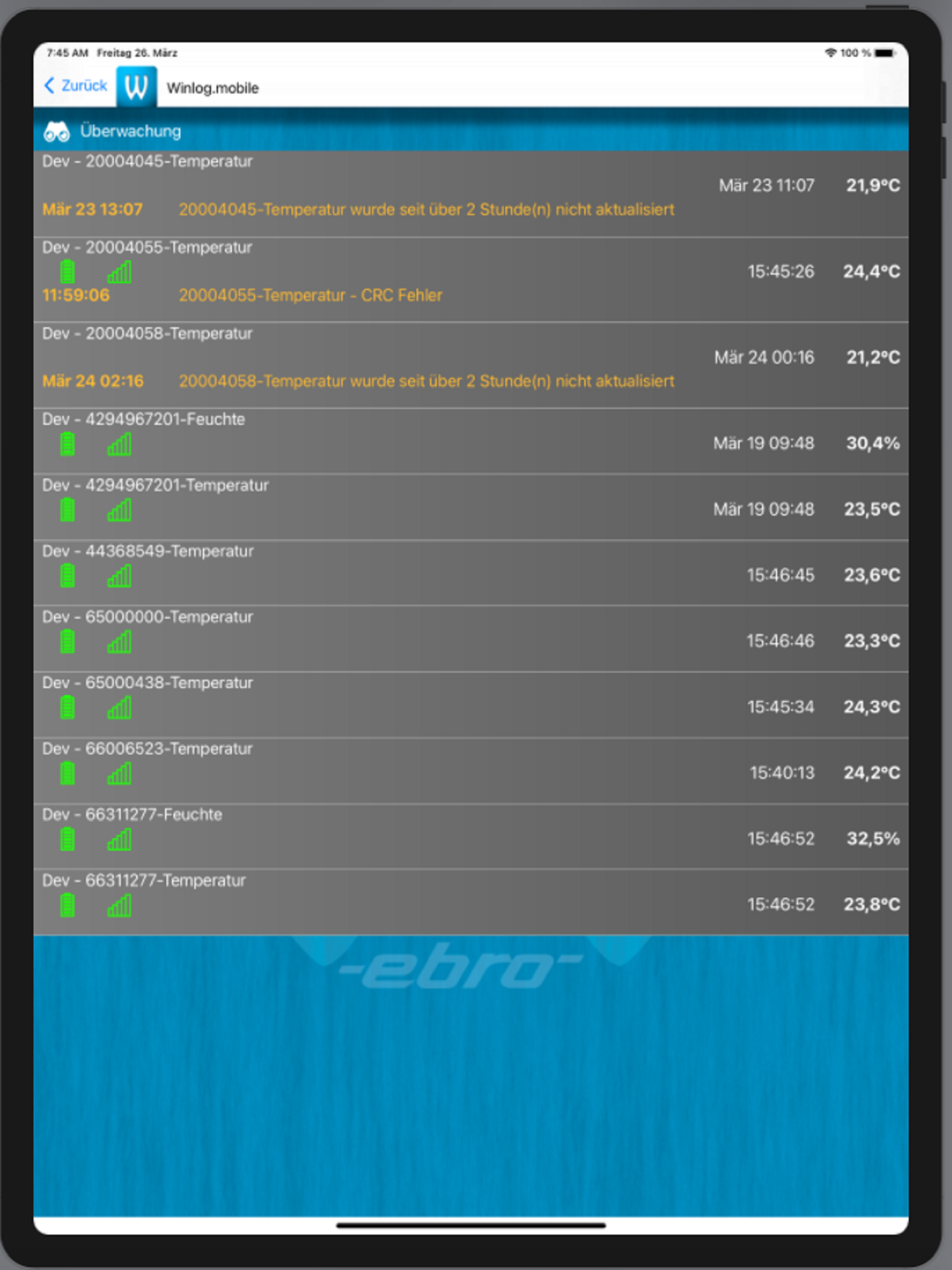 Winlog Mobile