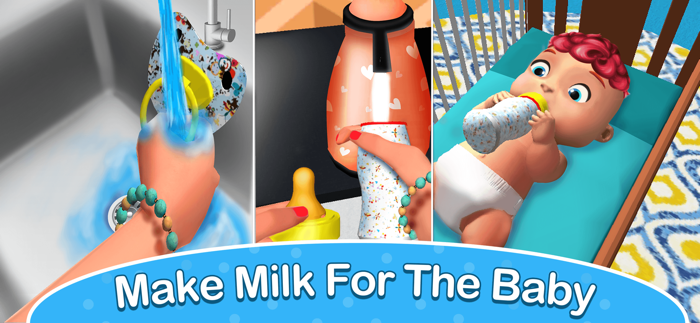 Mother Simulator Mom and Baby 3D