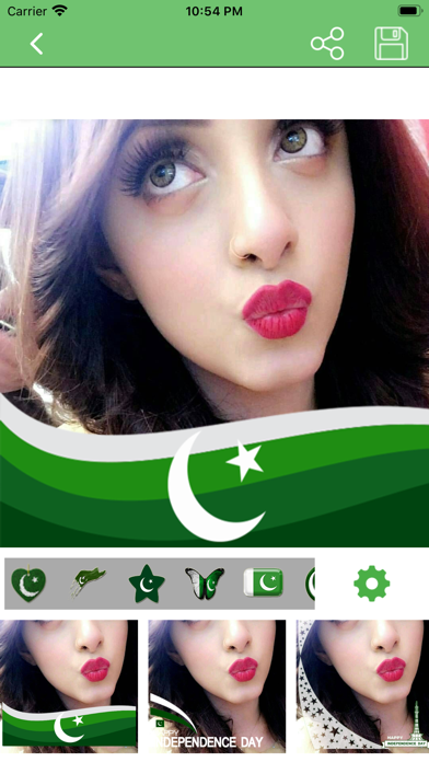 14 August Pak Flag Face Makerのおすすめ画像3