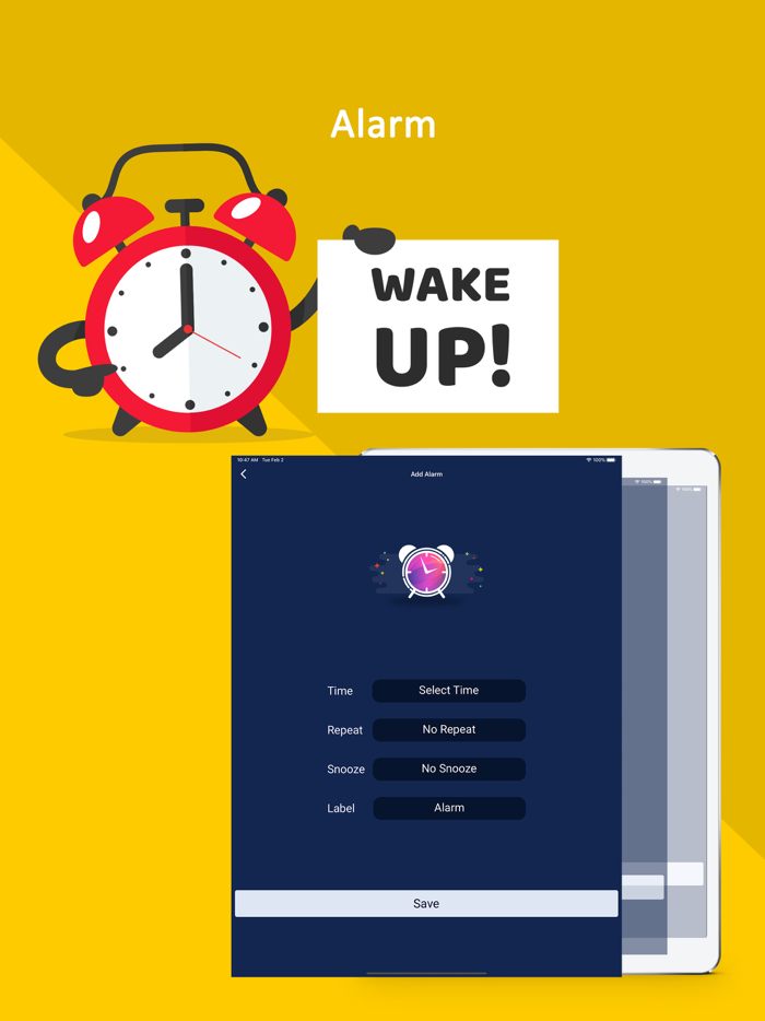 Big Digital Clock Display