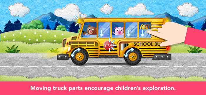 Ice Cream and Fire Truck Games