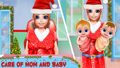 Christmas Mommy & Baby Twins Screenshot
