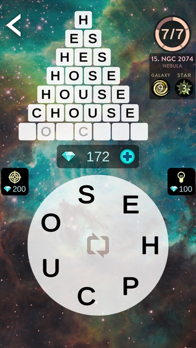 Word Pyramid Game Screenshot