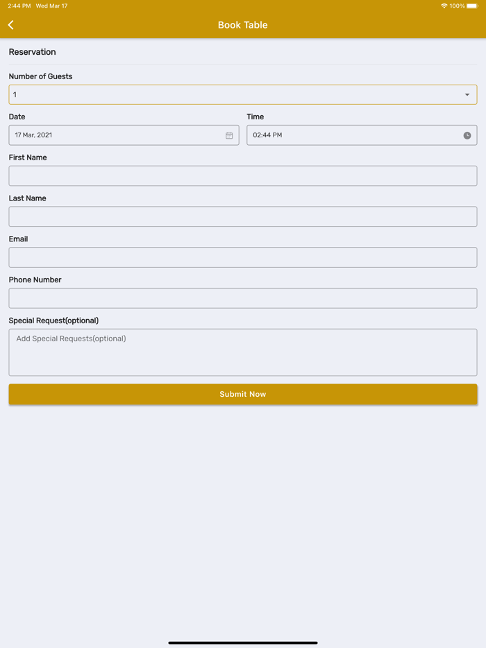 Indian Spice Restaurant