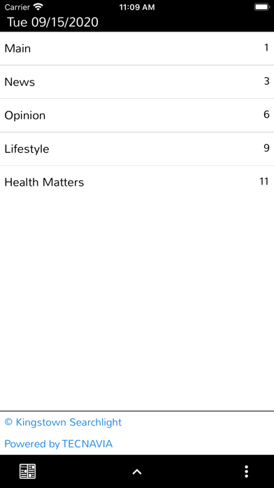 Kingstown Searchlight eEdition Screenshot