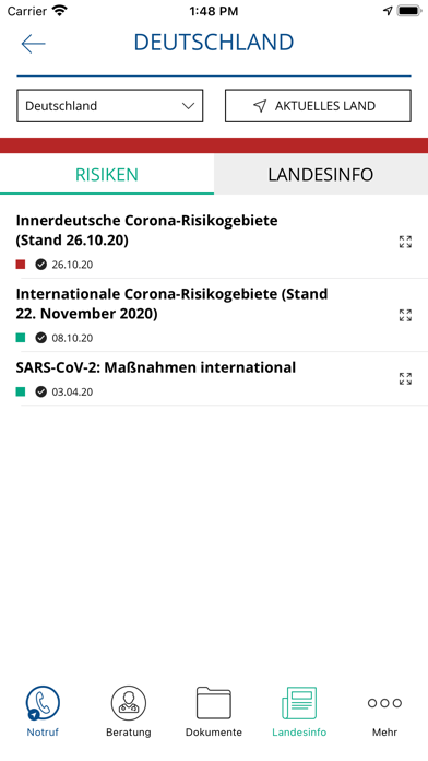 Hilferuf Business Screenshot