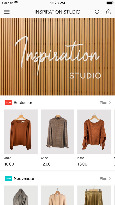 INSPIRATION STUDIO Screenshot