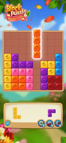 Game screenshot Block Puzzle: Blossom Garden apk
