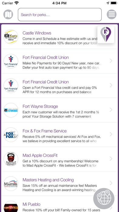 My Perks by Fort Financial Screenshot