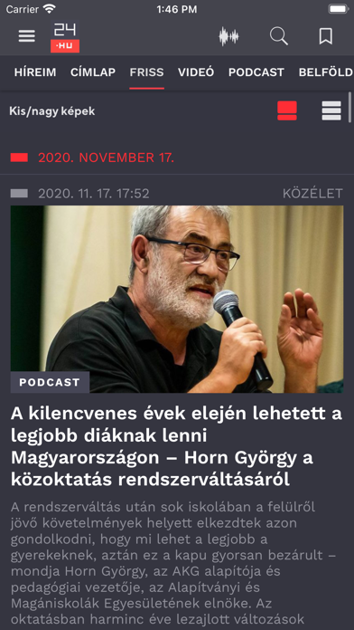 24.hu - Friss hírek Screenshot