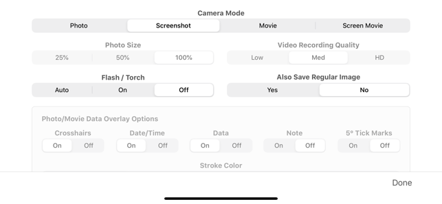 Screenshot ng Theodolite