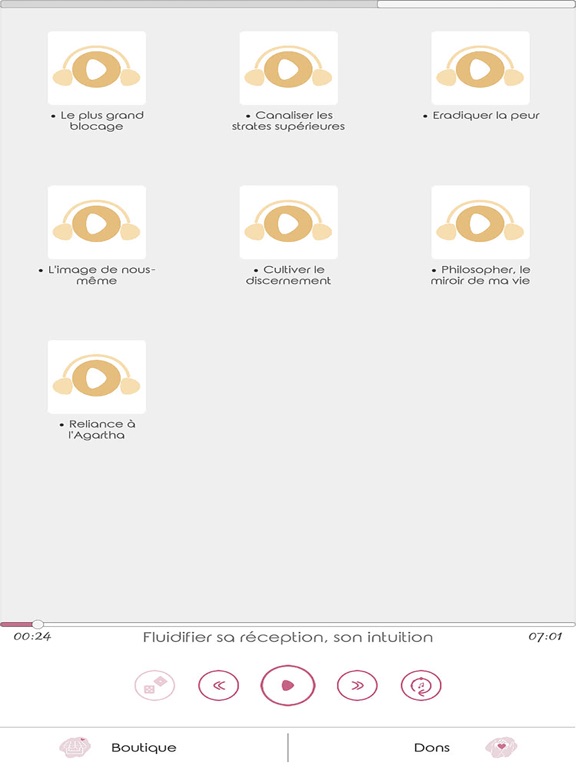 Screenshot #6 pour Entraînement Audio Lulumineuse