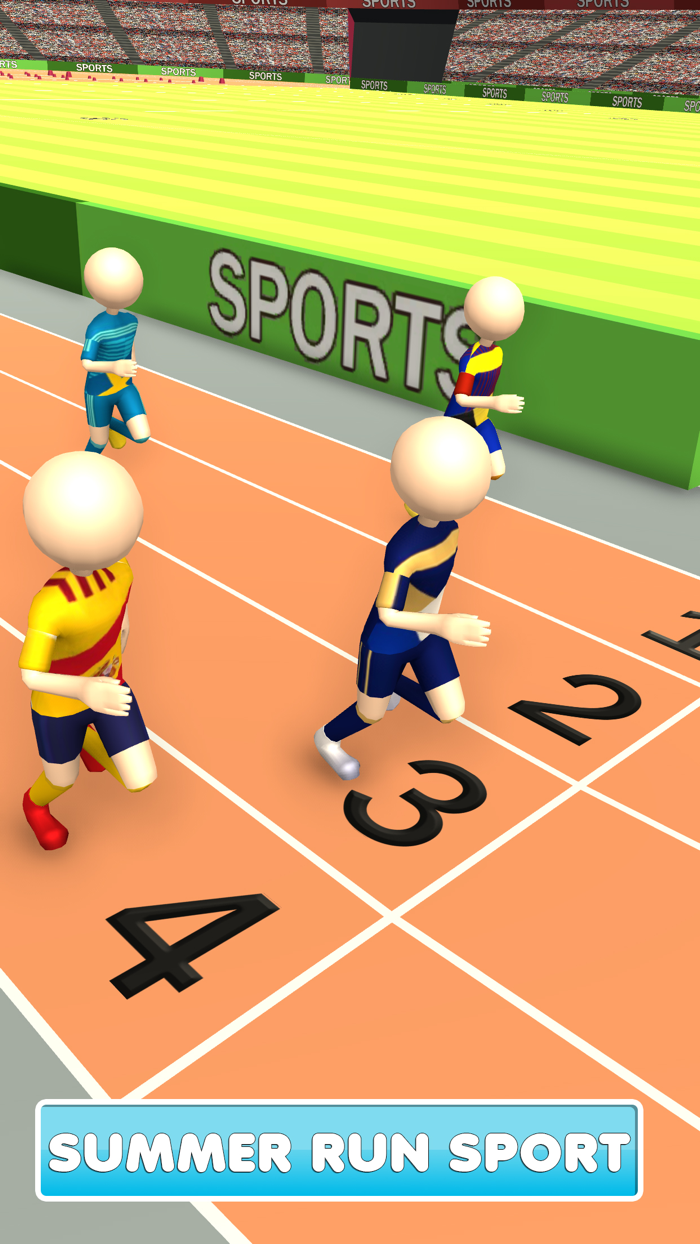 Summer Athletics Events 3D