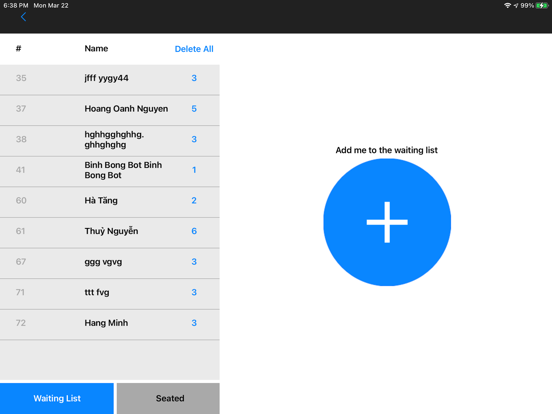 Screenshot #5 pour BLogic QWaitlist