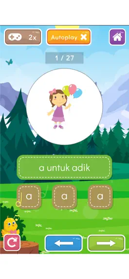 Game screenshot Belajar ABC Fonik (B.Malaysia) apk