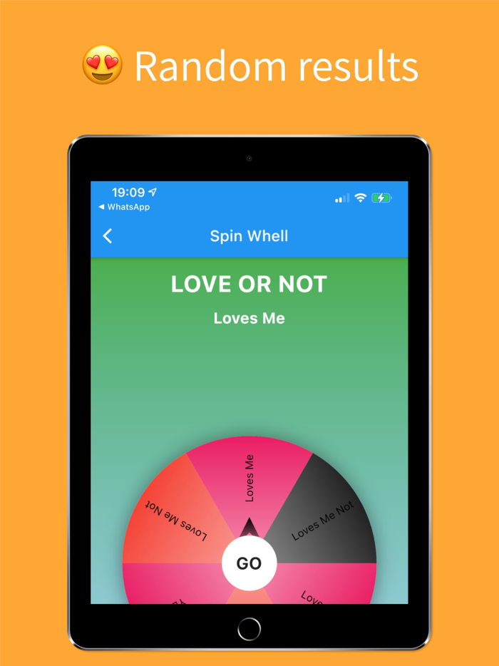 Spin wheel - Decision roulette