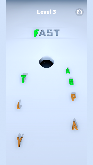 Letter Hole 3D Screenshot