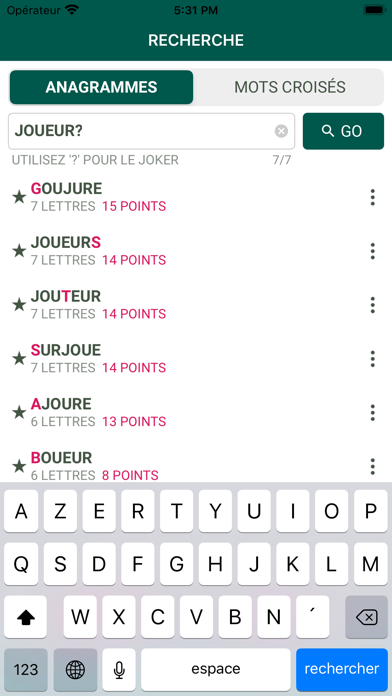 Screenshot #3 pour Alphagram-R