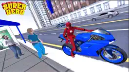 Game screenshot Superhero Bike Taxi Simulator apk